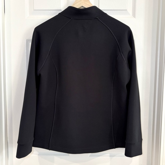 32 Degrees Heat Black Full Zip Mock Neck Jacket with 2 Zip Pockets Women Size L - Picture 7 of 14